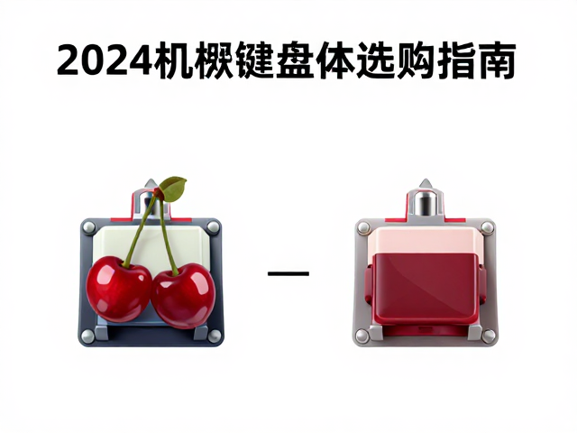 樱桃樱桃轴对比雷蛇与海盗船iCUE,2024机械键盘轴体选购指南