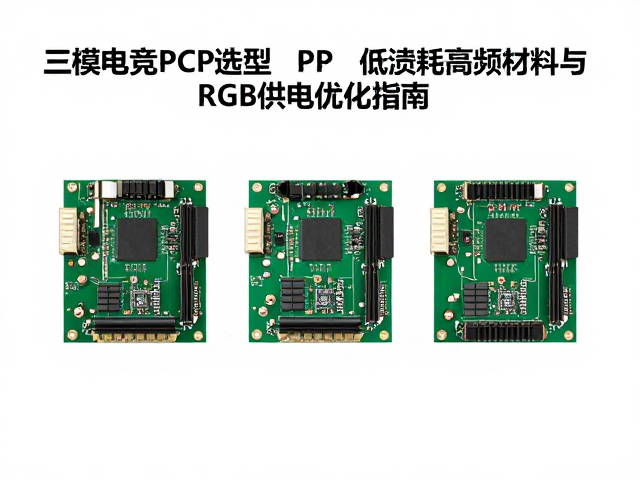 三模电竞PCB选型,低损耗高频材料与RGB供电优化指南