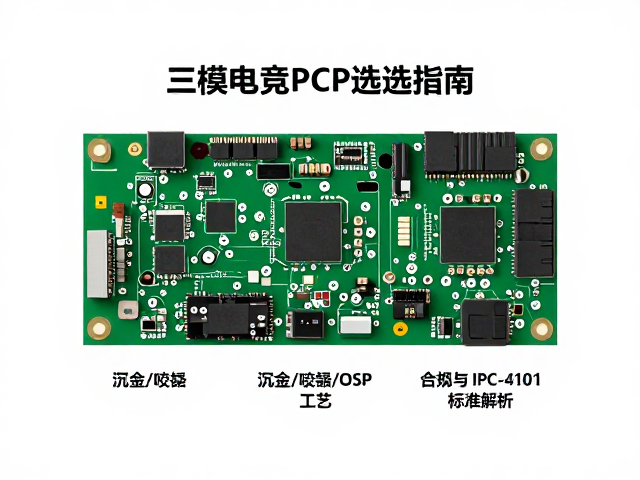 三模电竞PCB选型指南,沉金/喷锡/OSP工艺与IPC-4101标准解析