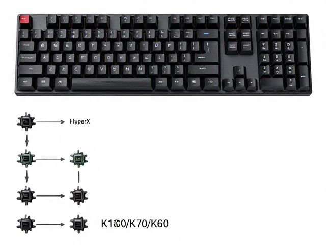 金士顿HyperX与海盗船K100/K70/K60樱桃轴对比,2024机械键盘怎么选?