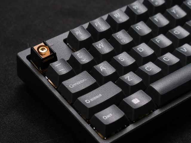 5pin热插拔磁吸轴座搭配Ortholinear行列结构,打造极致客制化机械键盘体验