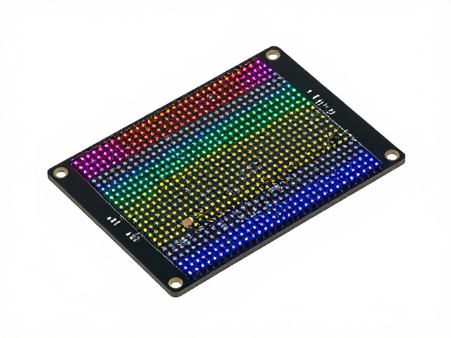 板载贴片RGB灯珠PCB，实现RGB灯带同步与PWM无频闪调光方案