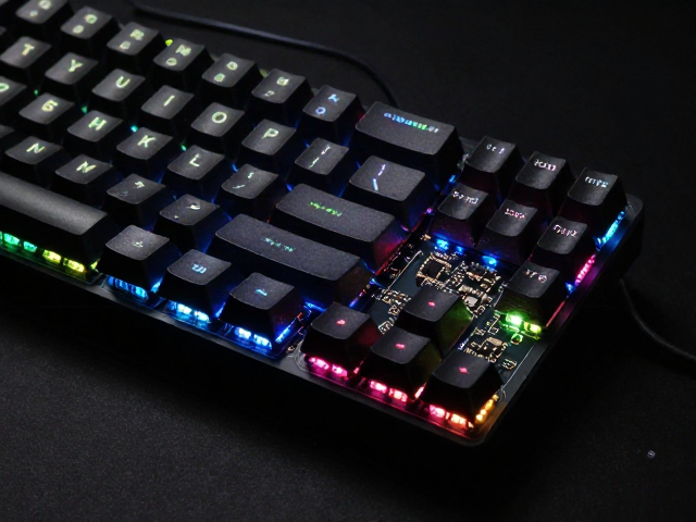 板载贴片RGB灯珠PCB防氧化处理,机械键盘键帽透光优化指南