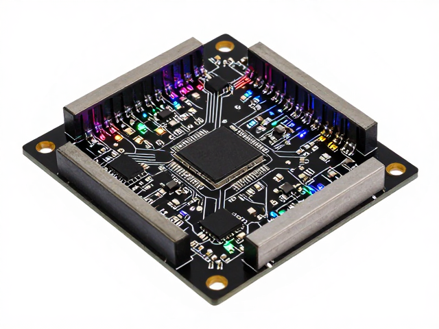 板载贴片RGB灯珠PCB设计,独立限流电阻与高效电源转换方案