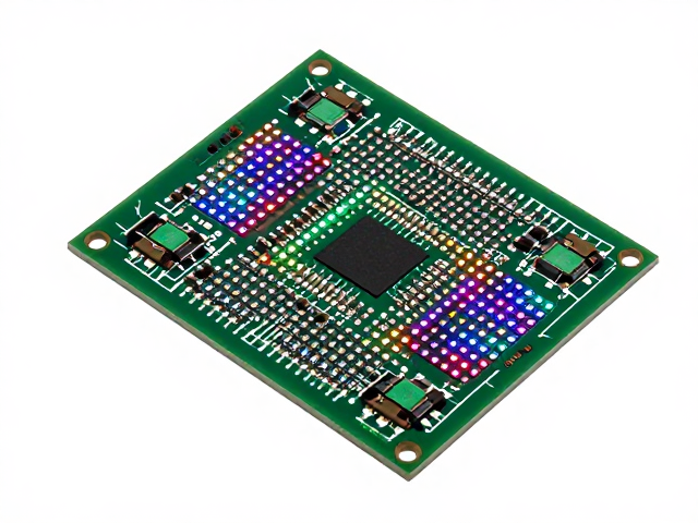 板载贴片RGB灯珠PCB设计,解决数据信号干扰与矩阵映射优化