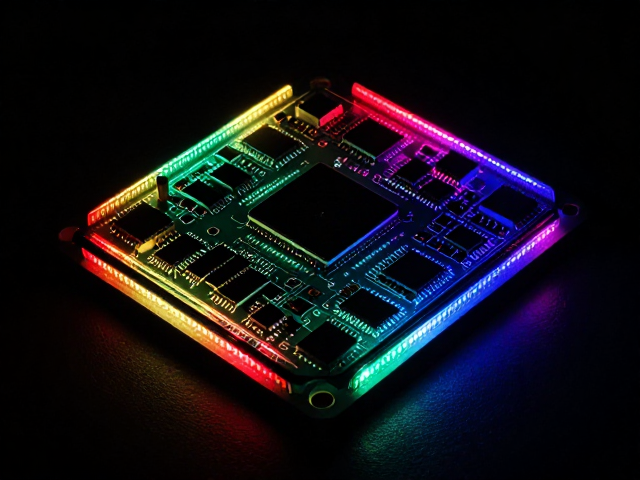 PCBA多层板设计,板载贴片RGB灯珠实现>1600万色精准还原
