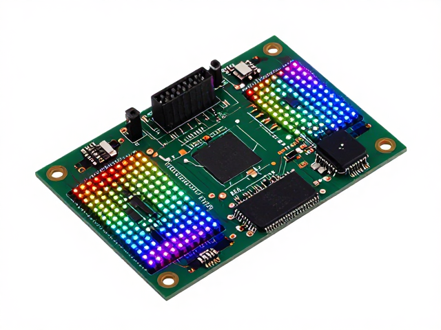 板载贴片RGB灯珠PCB设计,实现RGB灯带同步与低功耗蓝牙精准控制