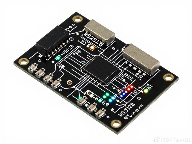 WS2812B自驱动恒流设计,板载贴片RGB灯珠PCB优化方案