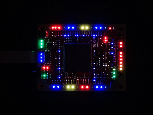 WS2812B自驱动恒流设计,板载贴片RGB灯珠PCB优化方案