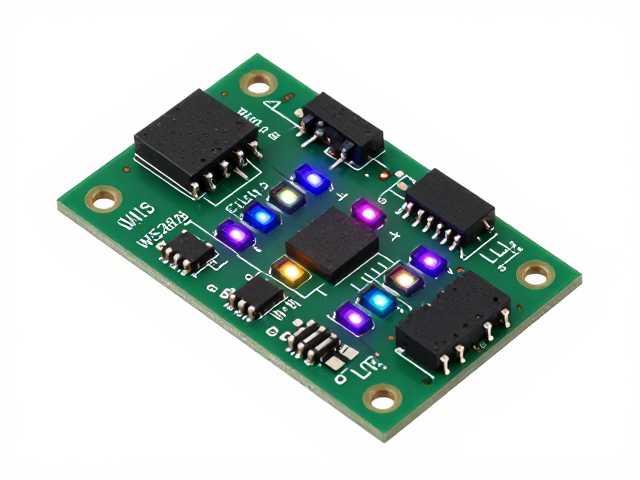 WS2812B自驱动PCB热损耗优化,板载贴片RGB灯珠设计指南