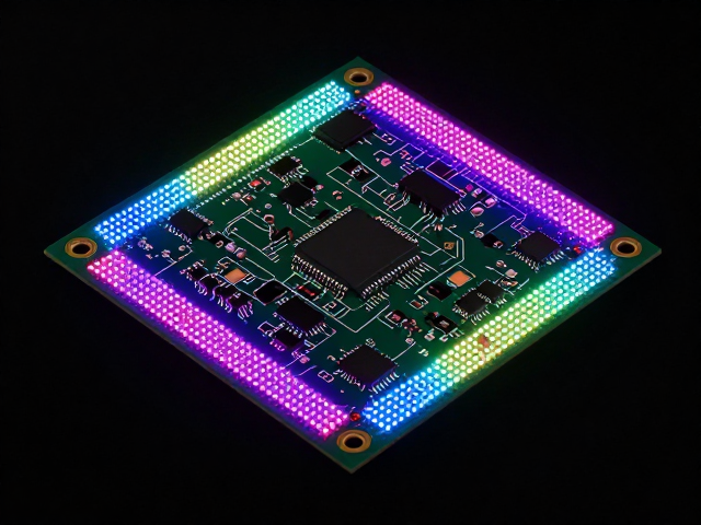 板载贴片RGB灯珠PCB恒流驱动设计与流光特效实现方案