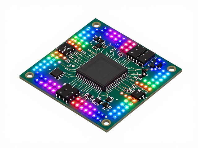 板载贴片RGB灯珠PCB恒流驱动设计与流光特效实现方案