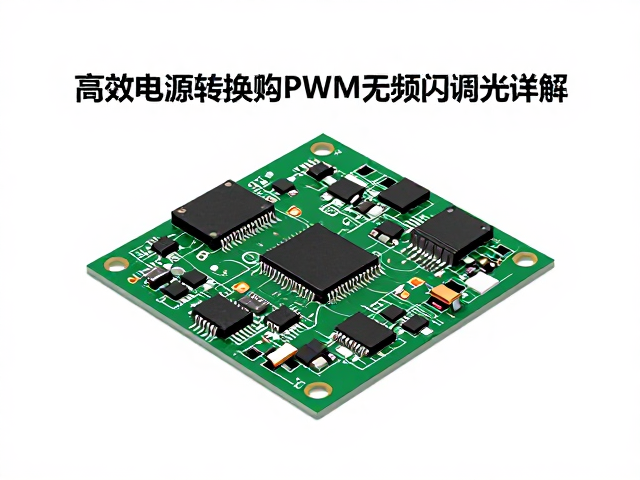 板载贴片RGB灯珠PCB方案，高效电源转换与PWM无频闪调光详解