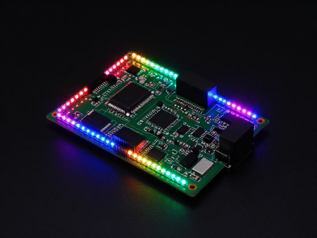 板载贴片RGB灯珠PCB搭配高效电源,实现跨平台灯效同步