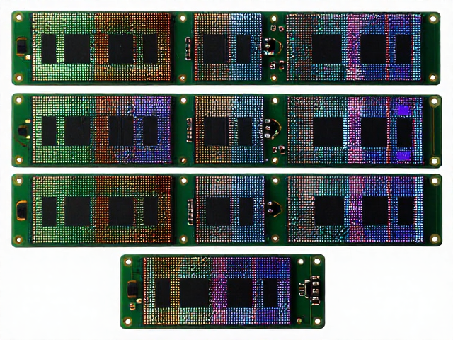 板载贴片RGB灯珠PCB实现灯带同步,高刷新率极速响应方案