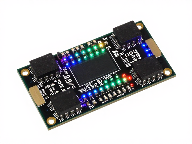 WS2812B板载贴片RGB灯珠PCB,自驱动实现1600万色精准还原