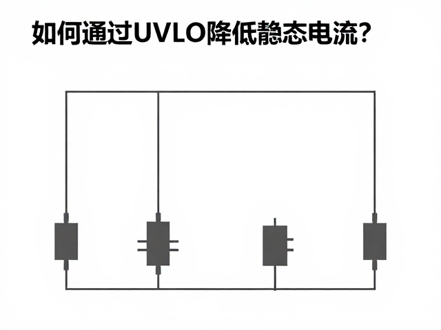 有线供电稳压电路设计,如何通过UVLO降低静态电流?