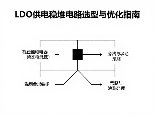 LDO线性稳压器静态电流低?有线供电稳压电路选型与优化指南