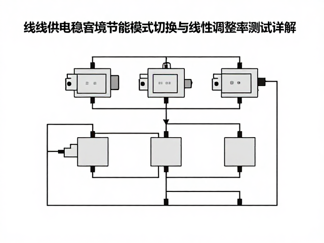 有线供电稳压电路节能模式切换与线性调整率测试详解