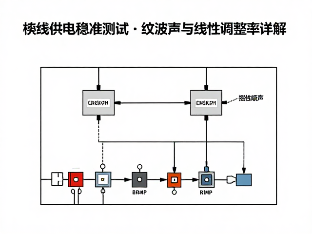有线供电稳压电路测试,纹波噪声与线性调整率详解