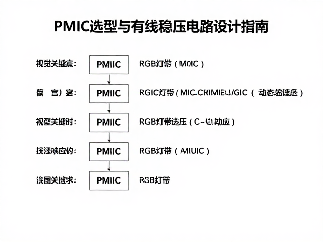 RGB灯带供电方案,PMIC选型与有线稳压电路设计指南