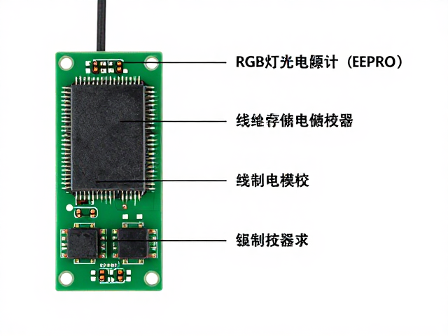 RGB灯光电源隔离设计，有线供电稳压与EEPROM配置详解