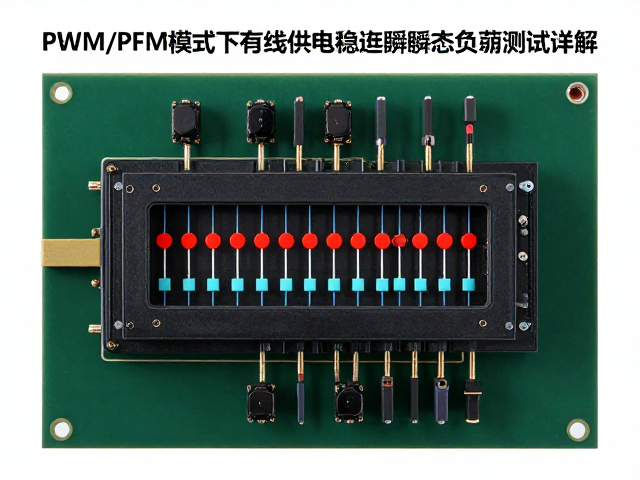 PWM/PFM模式下有线供电稳压电路瞬态负载测试详解