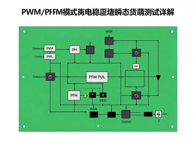 PWM/PFM模式下有线供电稳压电路瞬态负载测试详解