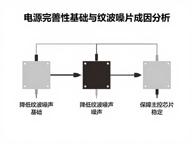 有线供电稳压电路设计,降低纹波噪声,保障主控芯片供电稳定