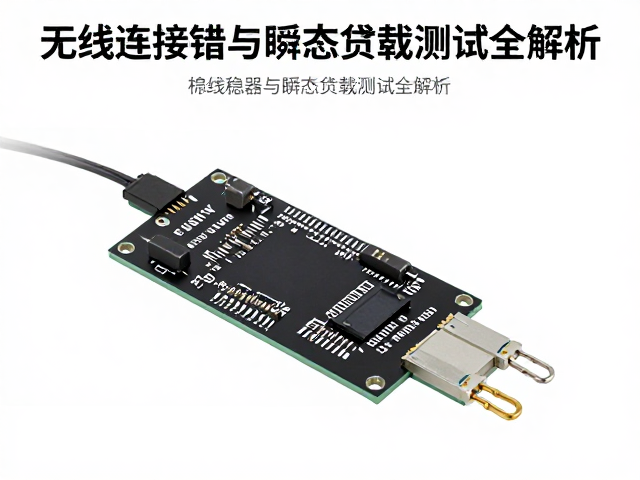 无线连接模块供电设计,有线稳压与瞬态负载测试全解析
