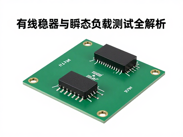 无线连接模块供电设计,有线稳压与瞬态负载测试全解析