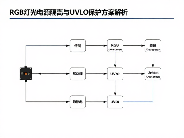 RGB灯光电源隔离设计,有线供电稳压与UVLO保护方案解析