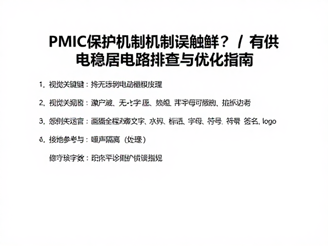 PMIC保护机制误触发?有线供电稳压电路排查与优化指南