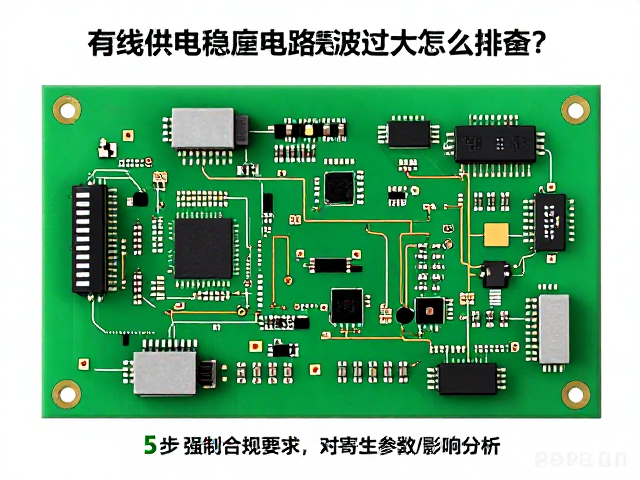 有线供电稳压电路纹波过大怎么排查？5步降低噪声水平