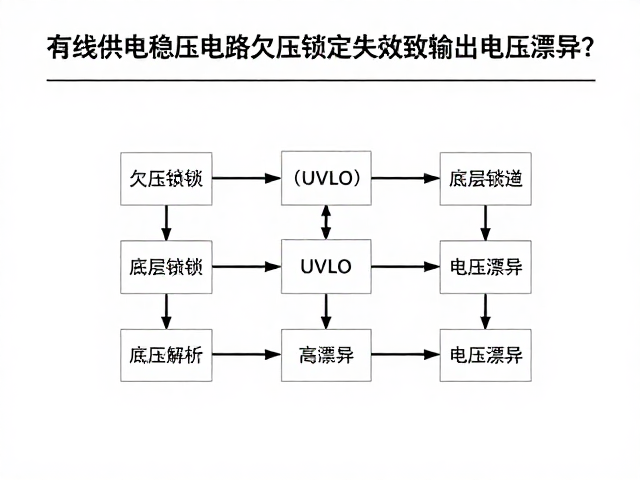 有线供电稳压电路欠压锁定失效致输出电压漂移?深度解析与对策