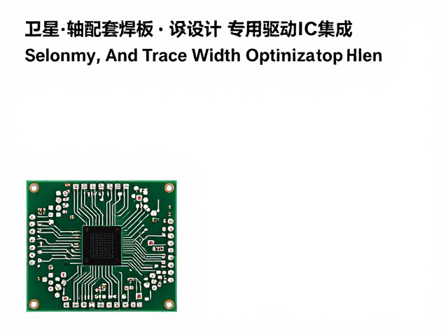 卫星轴配套焊盘电路设计，专用驱动IC集成与Trace Width优化指南