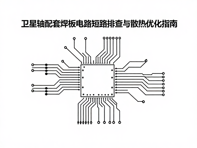 卫星轴配套焊盘电路短路排查与散热优化指南