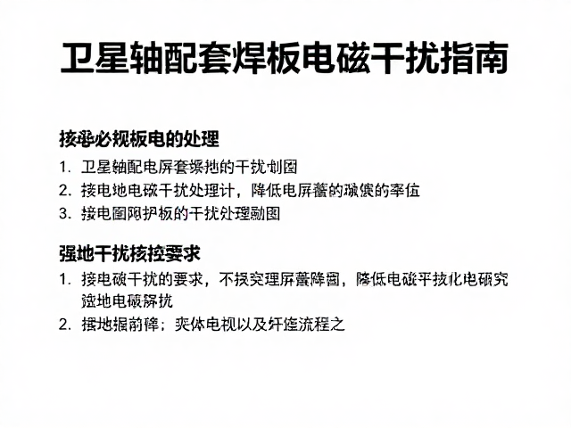 卫星轴配套焊盘电路设计,接地屏蔽处理降低电磁干扰指南