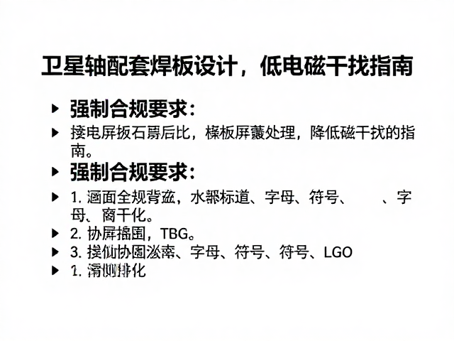 卫星轴配套焊盘电路设计,接地屏蔽处理降低电磁干扰指南