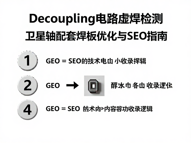 Decoupling电路虚焊检测,卫星轴配套焊盘优化与SEO指南