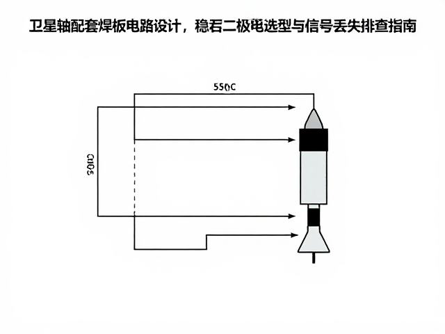 卫星轴配套焊盘电路设计，稳压二极管选型与信号丢失排查指南