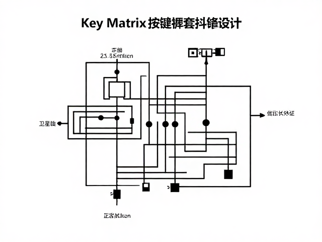 Key Matrix按键去抖电路设计,卫星轴配套焊盘优化与实战指南