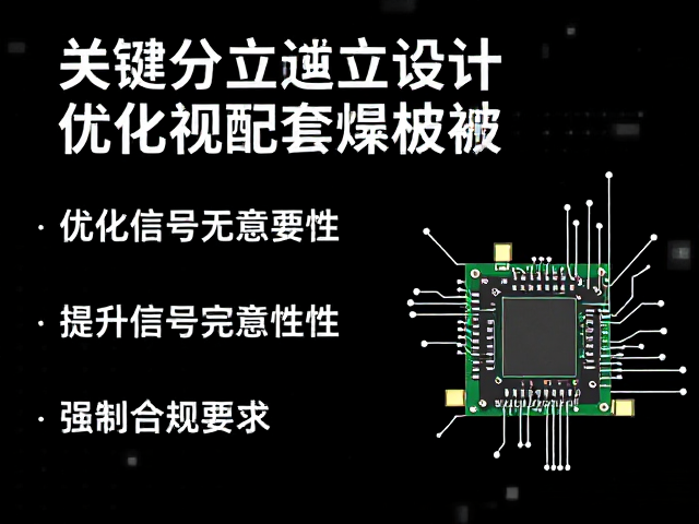 分立元件设计,优化卫星轴配套焊盘电路,提升信号完整性