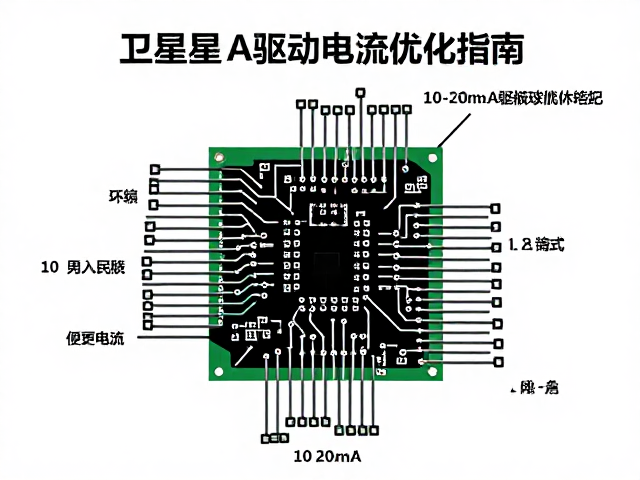 卫星轴配套焊盘电路设计，信号隔离与10-20mA驱动电流优化指南