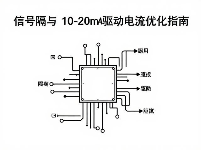 卫星轴配套焊盘电路设计，信号隔离与10-20mA驱动电流优化指南