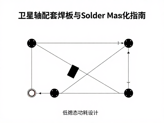 低静态功耗设计,卫星轴配套焊盘与Solder Mask优化指南