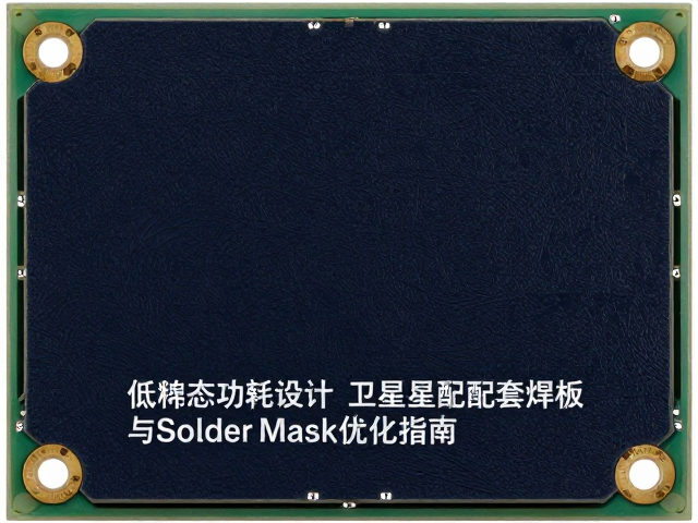 低静态功耗设计,卫星轴配套焊盘与Solder Mask优化指南