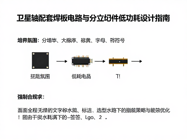 卫星轴配套焊盘电路与分立元件低功耗设计指南