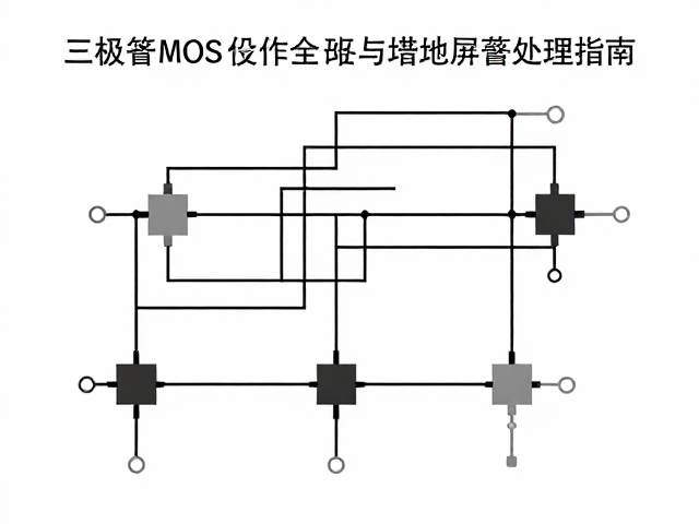 三极管MOS管电路设计，卫星轴焊盘优化与接地屏蔽处理指南