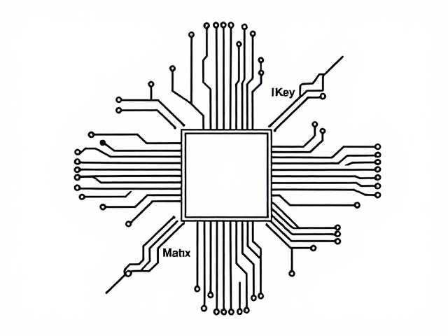 Key Matrix设计，优化卫星轴焊盘电路，减少寄生电感提升信号质量
